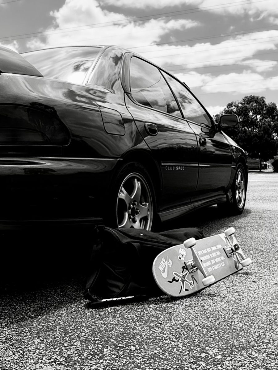 Board in the boot and ready to roll — transport included